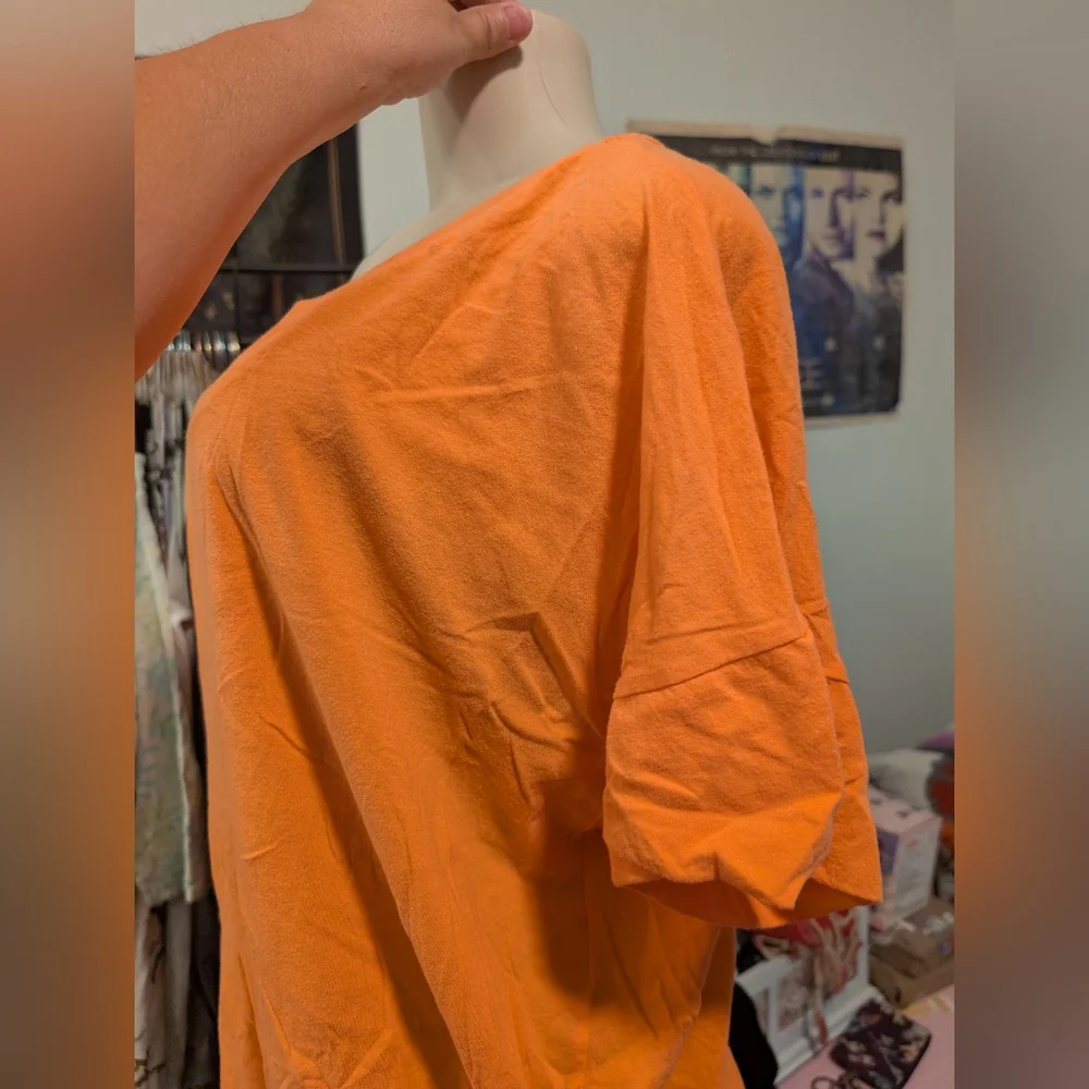 Kate Spade Saturday Orange‎ T-shirt Size Large